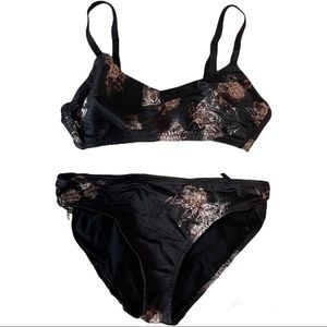 Malia Mills Tempress Majesty Bikini Size 34 Top 6 Bottom